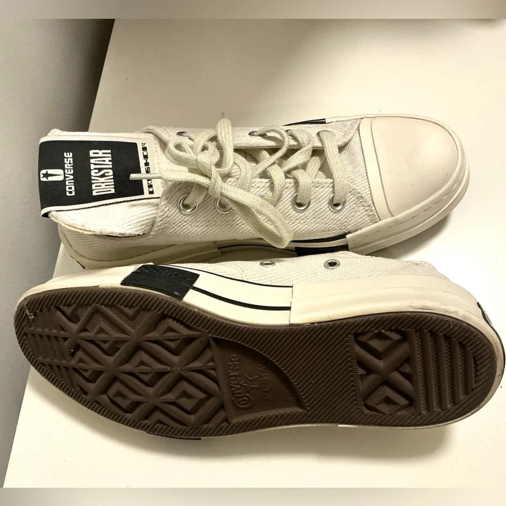 rick owens drkshdw drkstar x converse size 36 - Picture 3 of 4